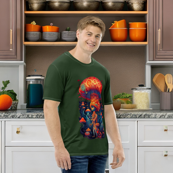 Girl Hongos All Over T-Shirt